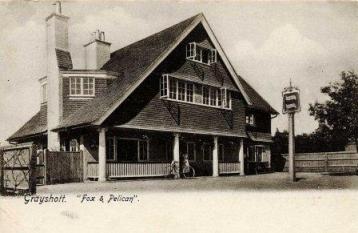 Fox & Pelican c.1903 viewed from the south west