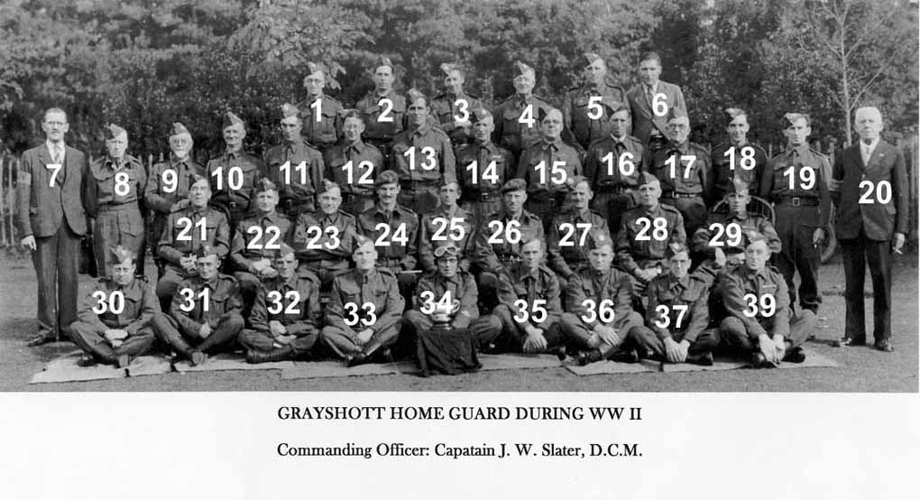 Grayshott Home Guard personel
