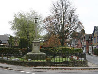 Grayshott War Memorial - location today