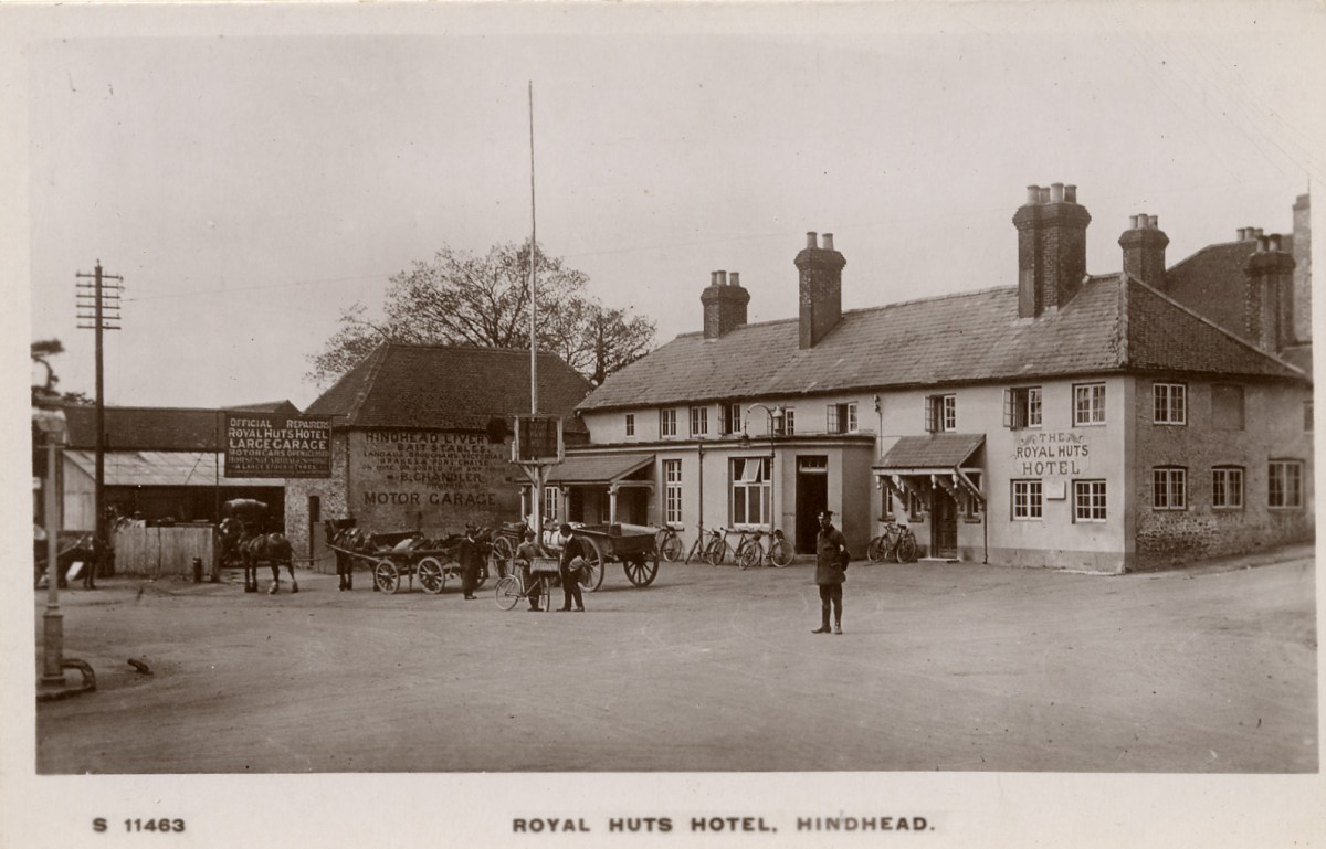 The Royal Huts Hotel c1908