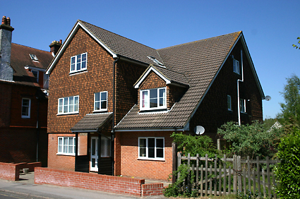 flats that replaced the methodist iron church, 2007